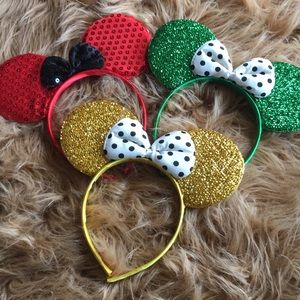 Sequined Mickey ears